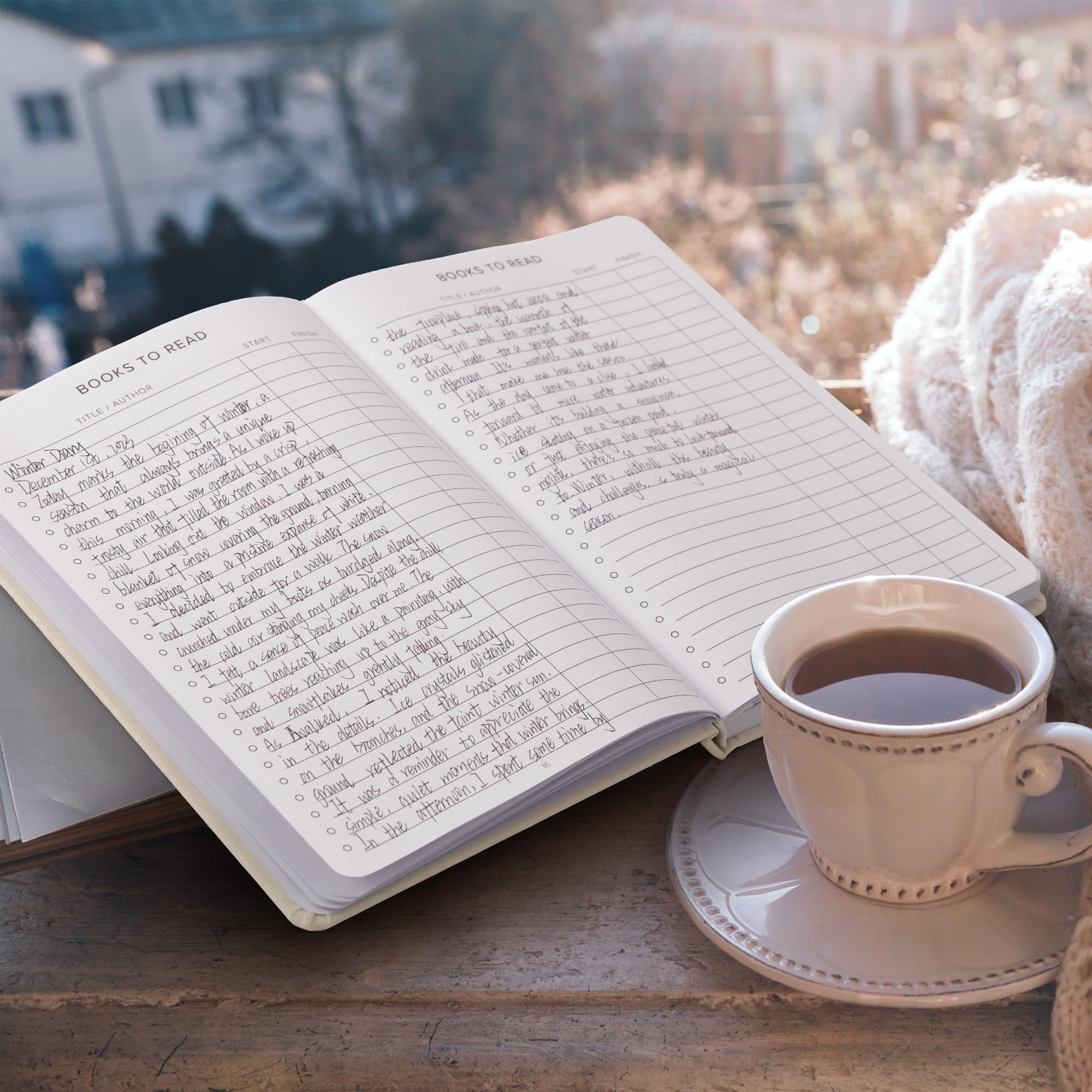 ZICOTO Beautiful Reading Journal for Book Lovers - Linen Hard Cover Book Makes a Great Gift for Readers - The Perfect Tracker with Reading Log & Review Pages For Keeping Notes on Your Favorite Books